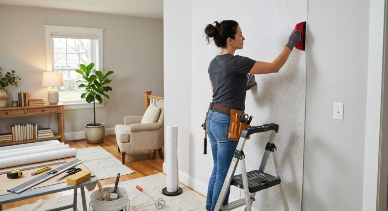 Wall Covering Installation in Overland Park, KS