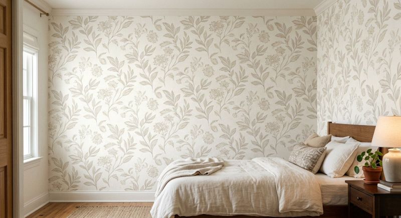 Bedroom Wallpaper Installation in Kansas City, KS