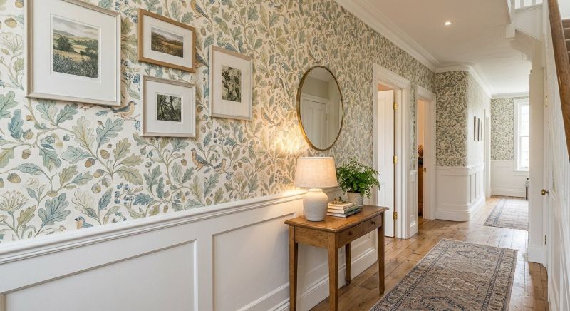 Hallway Wallpaper Installation in Kansas City, MO