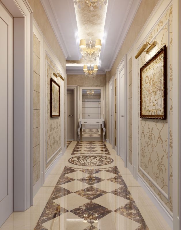 Hallway Wallpaper Installation in Conroe, TX