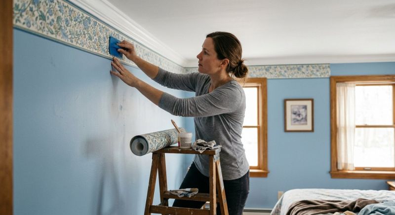 Kitchen Wallpaper Installation in Overland Park, KS