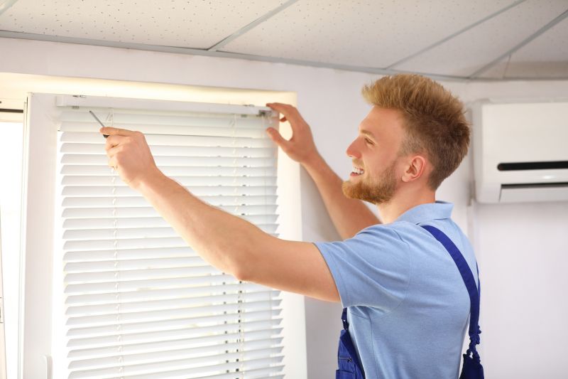 Pleated Shades Installation in Denver County, CO