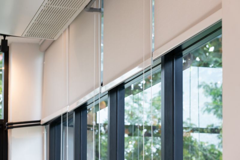 Roman Shades Installation