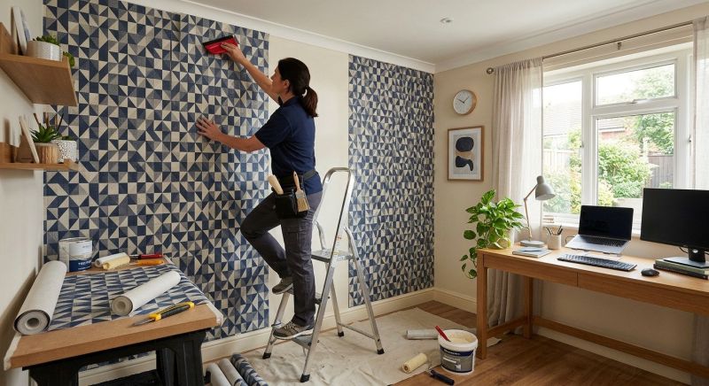 Wallpaper Border Installation in Alpharetta, GA