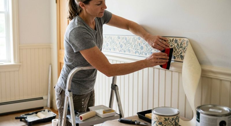 Wallpaper Border Installation in Conroe, TX