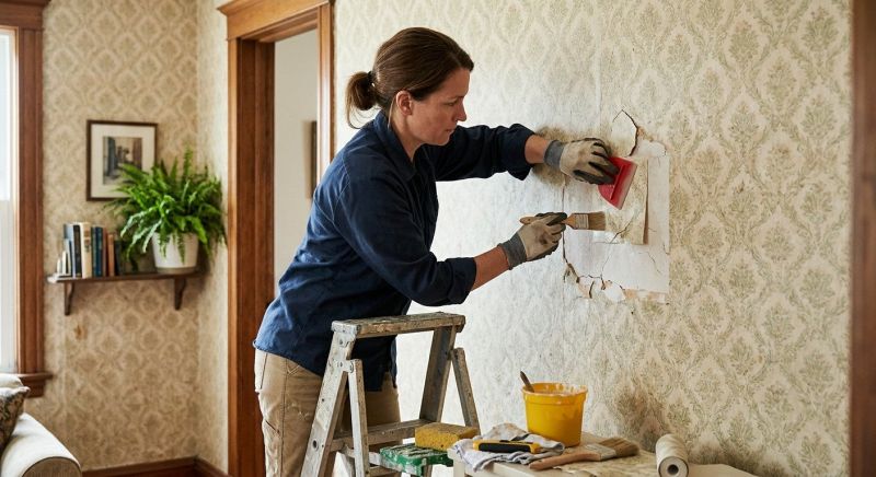 Wallpaper Patching in Roswell, GA