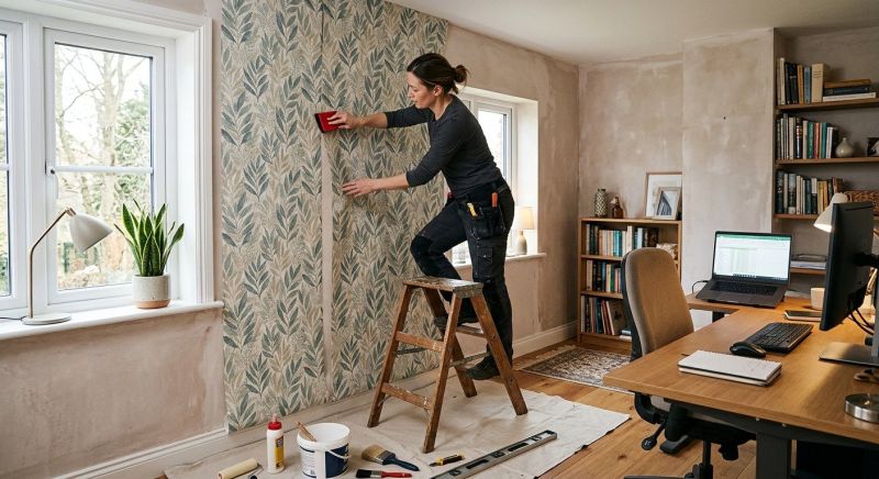 Wallpapering Service in Roswell, GA
